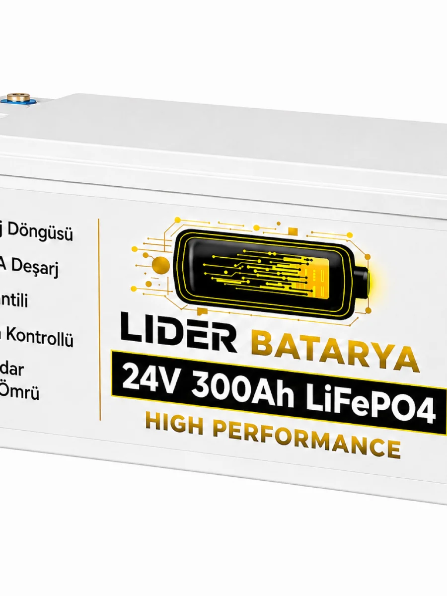 24 Volt 300 Amper Lifepo4 Akü